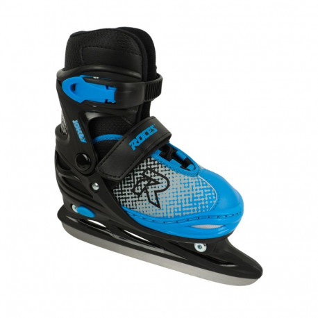 Łyżwy Roces Jokey Ice X czarno-niebieskie 450745 001 30-33