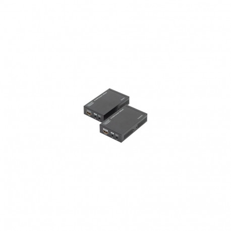 DIGITUS 4K HDMI pikendaja komplekt HDBaseT 70 m võrgu kaabli kaudu Cat 5E 6 7 UHD 4K2K/30 Hz