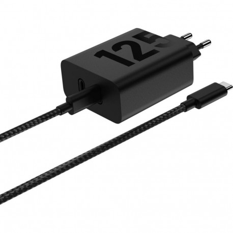 Motorola Original Type C Charger PG38C06632 Dual Port 125W Turbo Power Black