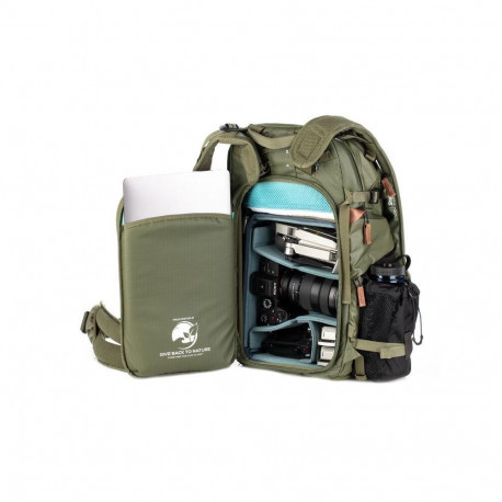 Camera Backpack - Shimoda Explore V2 25 Water-Resistant, Small Mirrorless Core Unit, Green
