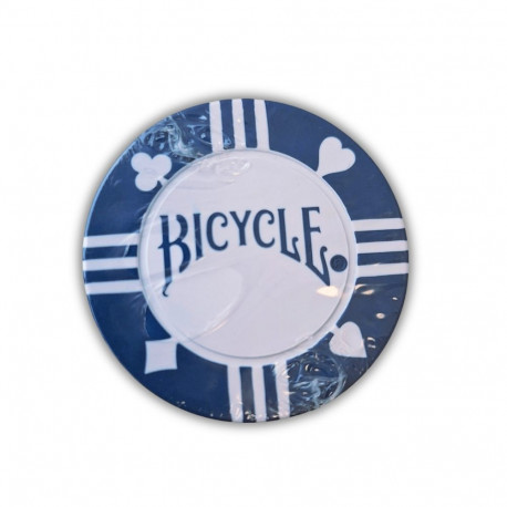 Gaming Chips - Bicycle Poker Chips 20 pcs 1.5" Blue and White