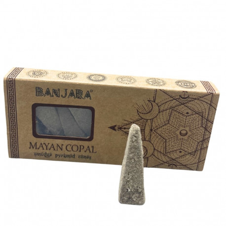 Incense Cone - Banjara Smudge Pyramid Cones 10 pcs 11.3x5x1.7 cm