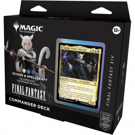 Toys, Games & Collectibles - Magic The Gathering Commander Deck (Final Fantasy XIV, 100 cards, 25 ne