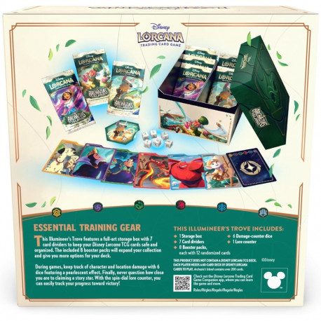 Collectible Card Game - Disney Lorcana Archazia's Island Illumineer's Trove 8 Packs