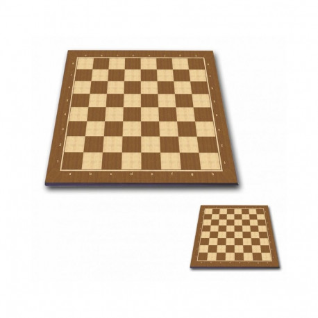 Board Game - Star Chessboard 45x45 cm Walnut Color