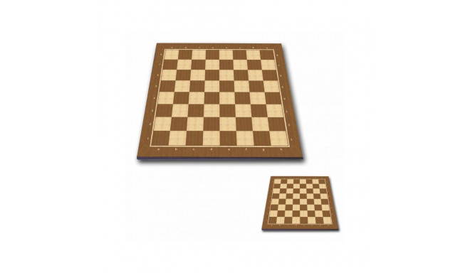 Board Game - Star Chessboard 45x45 cm Walnut Color