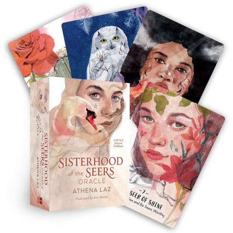 Oracle Card Deck - Sisterhood of the Seers 44 Cards with Booklet 13.5 x 9.7 cm