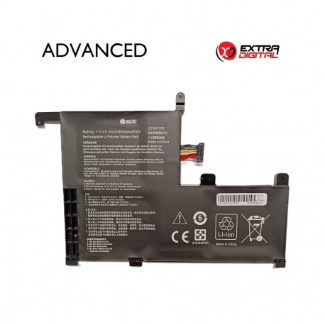 Laptop Battery - Extra Digital C31N1703 4150mAh 11.4V Li-Polymer
