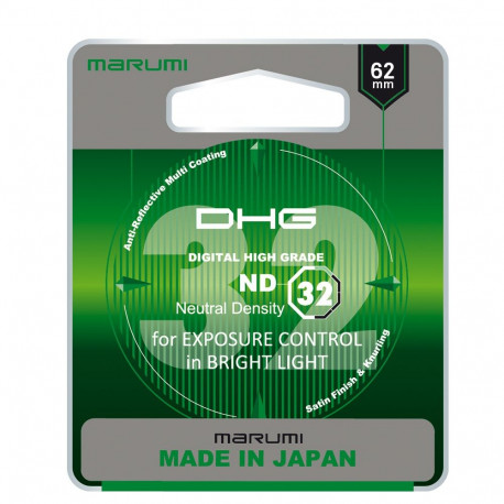 Camera Filter - Marumi DHG ND32 62mm Neutral Density