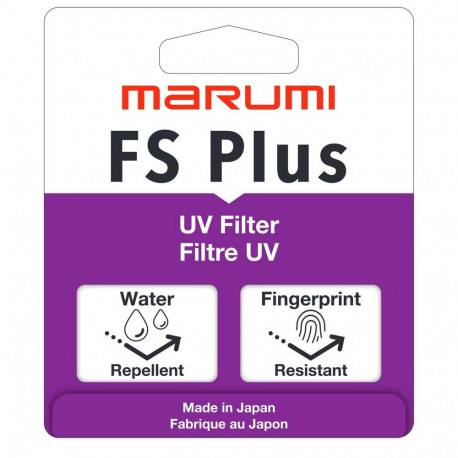 Camera Filter - Marumi FS Plus UV 67mm Hydrophobic Slim Frame