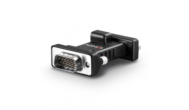 VGA Emulator - LINDY VGA EDID Emulator, 1920x1200@60Hz, VGA Input/Output, Black