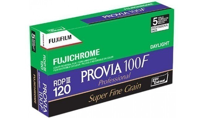 Fujichrome film Provia 100F-120×5