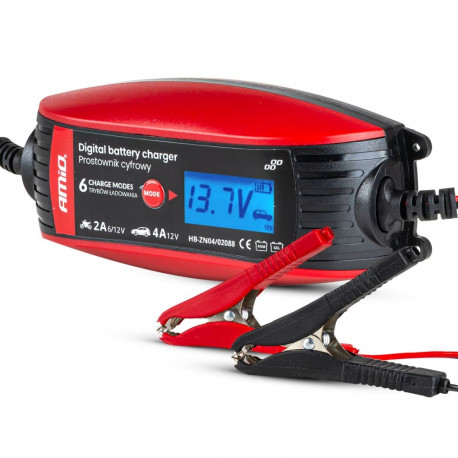 Digitaalne akulaadija 6V 12V – 2A 4A – DVL DBC AMIO-02088