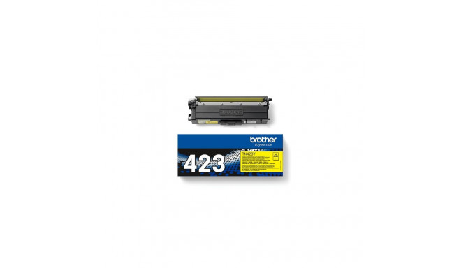 Brother TN-423Y (TN423Y) Toner Cartridge, Yellow