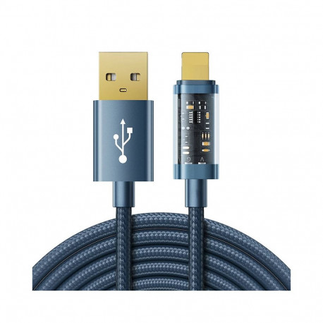 Joyroom USB cable - Lightning for charging | data transmission 2,4A 20W 2m blue (S-UL012A20)