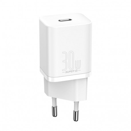 Baseus Super Si Quick Charger USB-C | 30W white