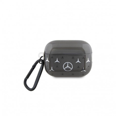 Mercedes-Benz Mercedes MEAP28DPMGS AirPods Pro 2 (2022/2023) cover black Large Star Pattern