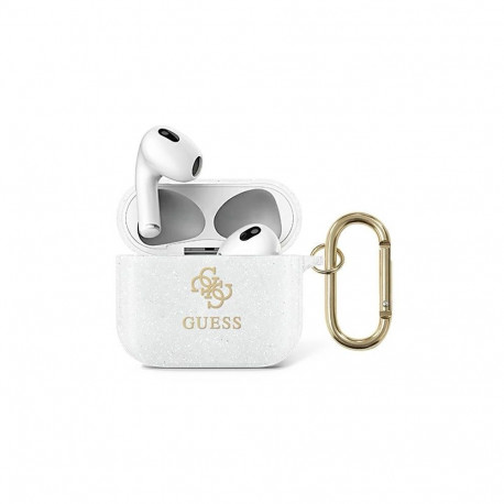 Guess Guess GUA3UCG4GT AirPods 3 cover Transparent Glitter Collection