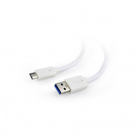 Gembird CABLE USB-C TO USB3 3M WHITE/CCP-USB3-AMCM-W-10