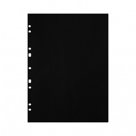 Focus Carton Refillsheets for ringbinder A4 Black 30-pack