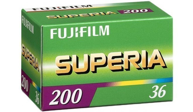 Fujicolor film Superia 200/36