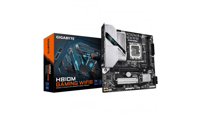 Gigabyte H810M GAMING WIFI6 | Processor family Intel | Processor socket LGA1851 | DDR5 | Supported h