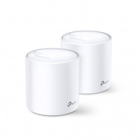 TP-LINK | AX3000 Whole Home Mesh Wi-Fi 6 System | Deco X60 (2-pack) | 802.11ax | 2402+574 Mbit/s | 1