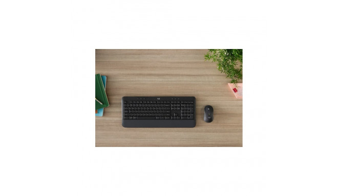 Logitech Signature MK650 Combo for Business Keyboard + Mouse, Wireless, US INT (Qwerty), Graphite