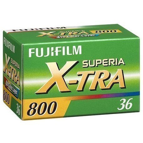 Fujicolor filmiņa Superia X-TRA 800/36