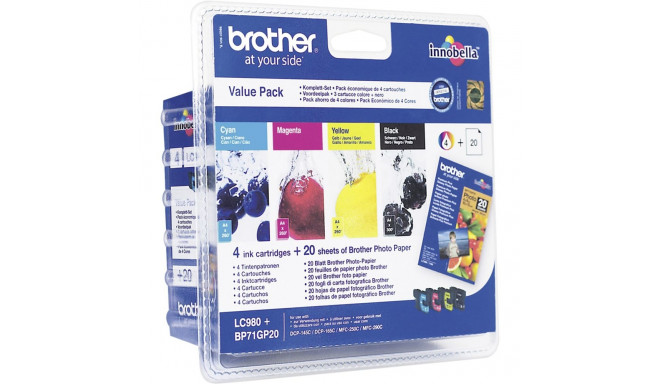 Brother LC 980 multipakk