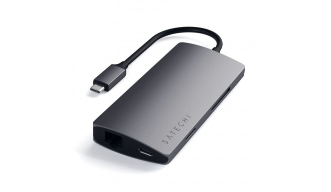 SATECHI adapter HUB 7in1 Type C ST-TCMA2M space gray