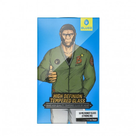 5D Mr. Monkey Glass - Apple iPhone 7/8 white (Anti-Static Strong HD)