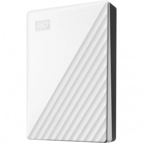 WD My Passport 6TB External Hard Drive White, Micro USB-B 3.2 Gen 1