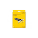 DeLOCK PCIe x4 to 4 x RJ45 Gbit, LAN adapter (Realtek RTL8111H)