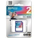 Silicon Power memory card SD 2GB 80x