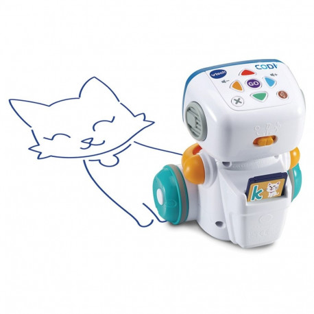 VTech Codi, the clever painting robot, play figure