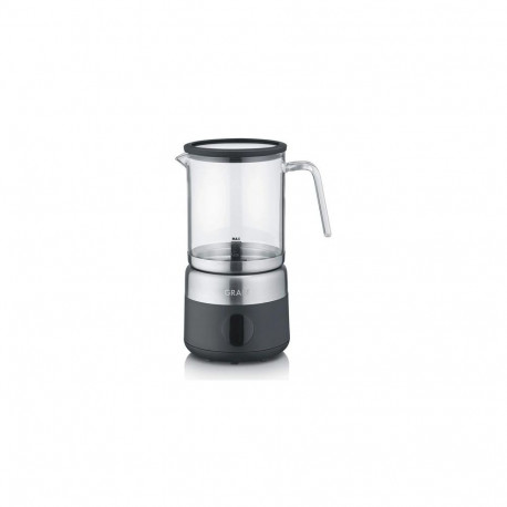 Graef MS802 Automatic milk frother/warmer Black, Stainless steel