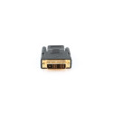 Gembird A-HDMI-DVI-2 cable gender changer Black
