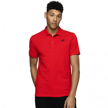 4F meeste särk NOSH4 TSM008 62S S, punane