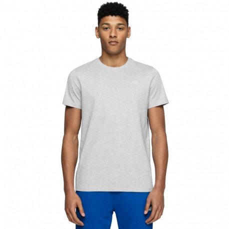 4F meeste t-särk NOSH4 TSM003 27M S, jahe helehall melanž