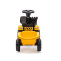 Pojazd cat traktor z przyczepą żółty jeździk