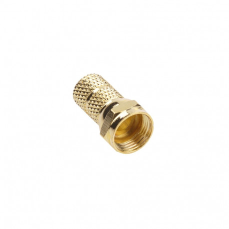 Wtyk SAT F 6,8 mm GOLD CU Cabletech (50 tk.)
