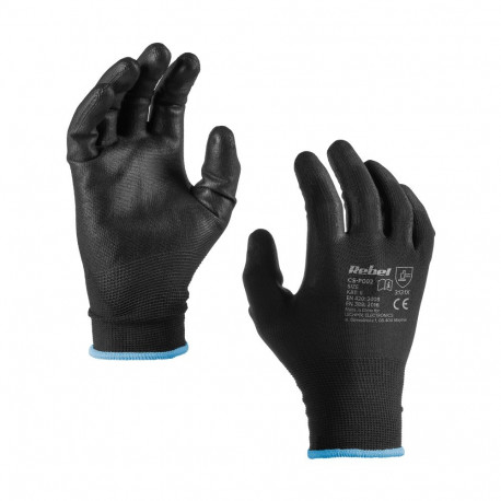 poliuretaanist töökindad CS-P002 r.9 L (12 tk)