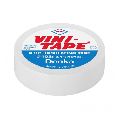 Taśma izolacyjna VINI-Japan #102 0.15x19x10 biała (10 tk.)