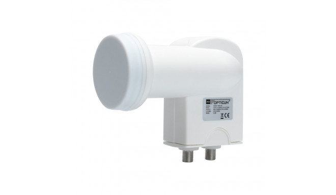 OPTICUM TWIN punane robustne konverter 0,1 dB