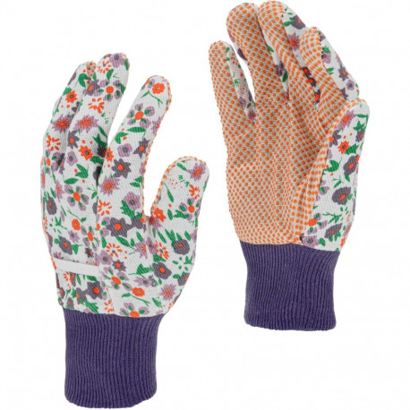 Rękawice nakr. fioletowe l240508p, karta, "8", ce, lahti