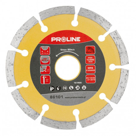 Tarcza diamentowa segment.(mat.bud)115*2.0*7.5*22.23 proline