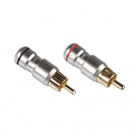 RCA-pistikud HD-287 metallist 10tk.
