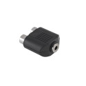 Złącze GN.JACK 3.5-2xGN.RCA (25 tk.)
