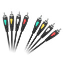 Kabel 4RCA-4RCA 3,0 m Cabletech Eco-Line